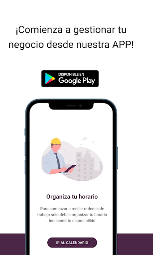 Android application Ayda Profesional screenshort