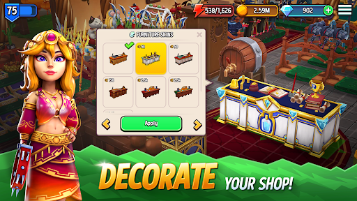 Shop Titans: Crafting Tycoon 3