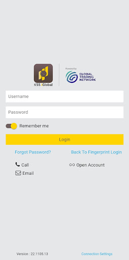 Android application KSS iGlobal screenshort
