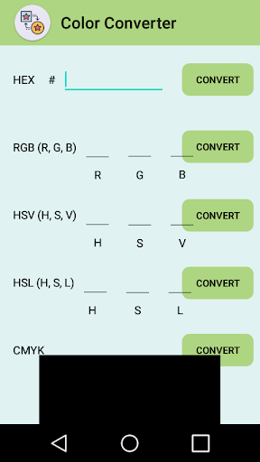 Color Converter Screen 2