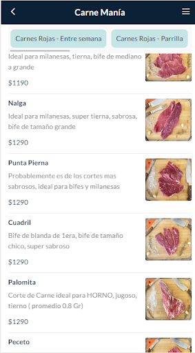 Carne Manía Screen 2