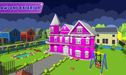 Doll House Design & Decoration 2: Girls House Game Screenshot
