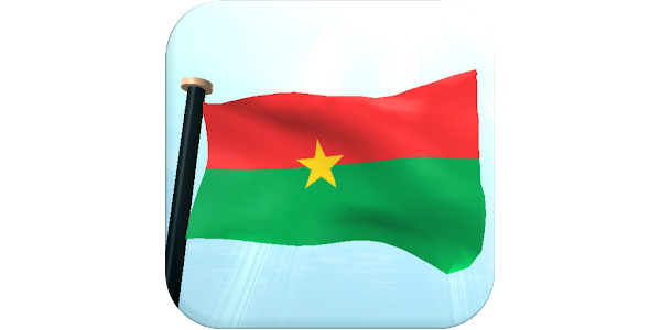 Drapeau Burkina Faso Gif animé drapeau