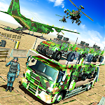 Cover Image of ดาวน์โหลด Army Truck Vehicle Transporter 1.0 APK
