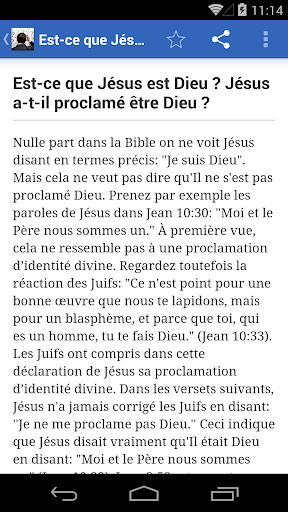 Des questions? Screen 3