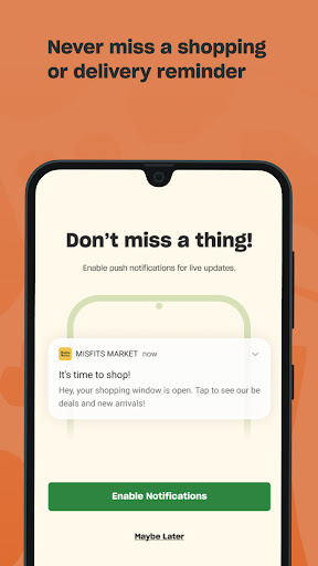Screenshot of Misfits Market Grocery App