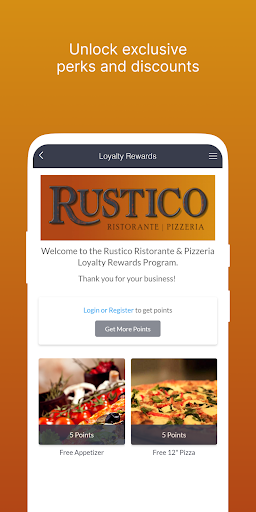 Rustico Ristorante & Pizzeria Screen 2