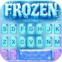 Frozen Kika Keyboard Theme