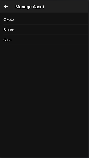 Dollars - Track Your Net Worth Screen 3