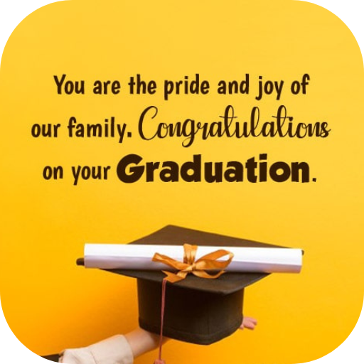 graduation message logo
