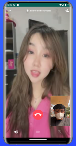 Video Call Vilmei Meicy Villia Screen 2