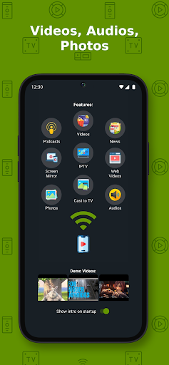 Cast to TV+ Chromecast Roku TV - Video Players & Editors - apps