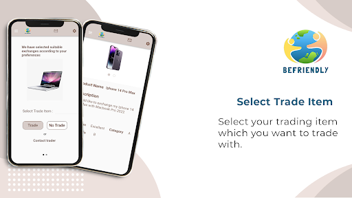 Android application BeFriendly screenshort