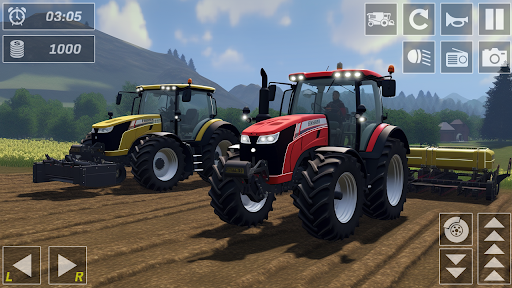 Farmland Tractor Farming Games Screen 3