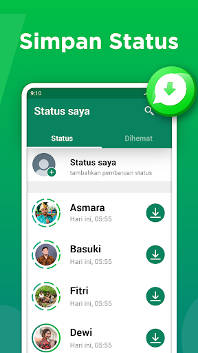 Pratinjau aplikasi