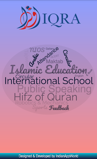 Android application IQRA School screenshort