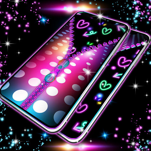 Neon zip locker Screen 2