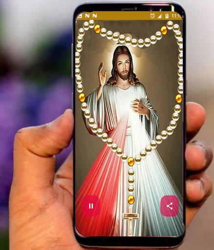 Holy Rosary Mercy with audio Screen 2