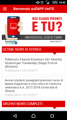 UNITE Mobile Screen 3