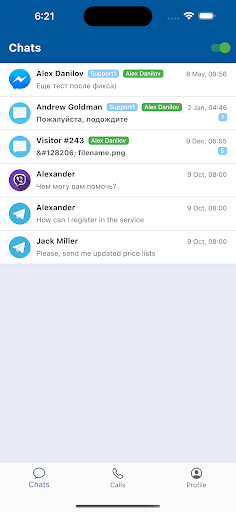 Android application Supportix screenshort