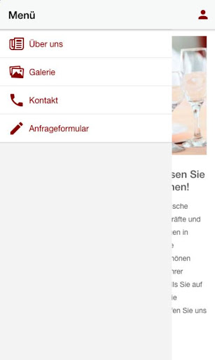 Android application Hotel Hagen screenshort