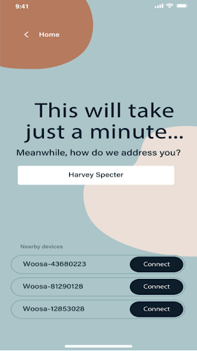 Android application WOOSA Sleep screenshort