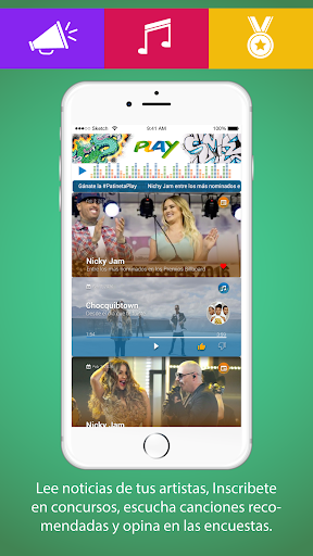 Android application Play 1037 screenshort
