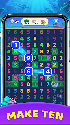 Number Blast: Match Ten Puzzle Screen 2
