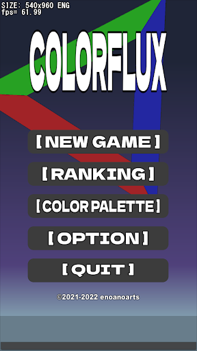 Android application Color Flux screenshort