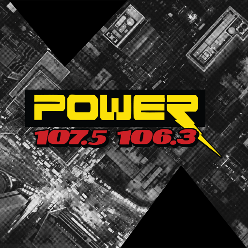 Power 107.5 logo