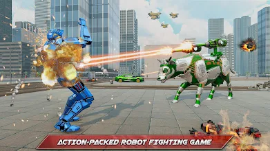 牛ロボットカーゲーム ロボット変換ゲーム Google Play のアプリ