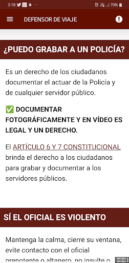 Defensor de Viaje Screen 2
