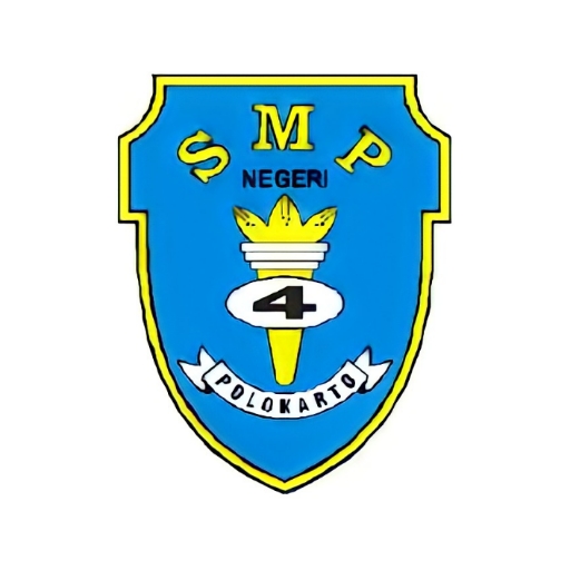SMP 4 POLOKARTO logo