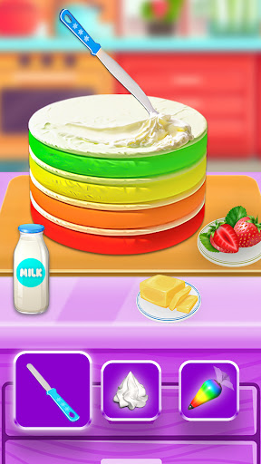 Cake Sweet Bakery Shop Games Screen 2