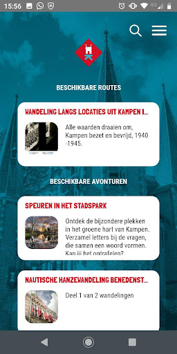 Kampen Stadsgids Screen 2