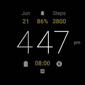 Screenshot 12 Simple Digital: Watch face android