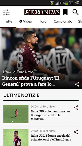Android application Toro News - Official App screenshort