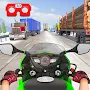 VR Highway Traffic Bike Racer