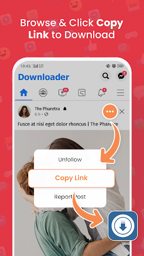 Fast video downloader HD screenshot