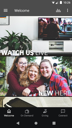 Android application Philadelphia Christian Center screenshort
