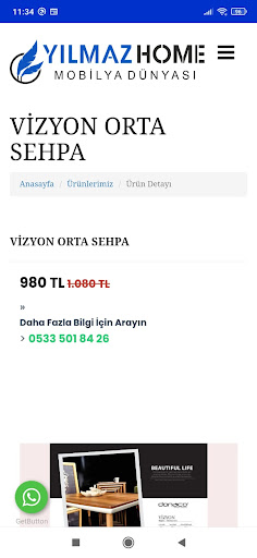 Yılmaz Home Screen 2
