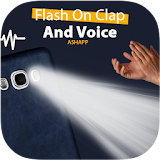 Flash On Clap And Voice icon