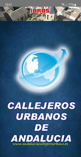 Android application Callejero de Ibros screenshort