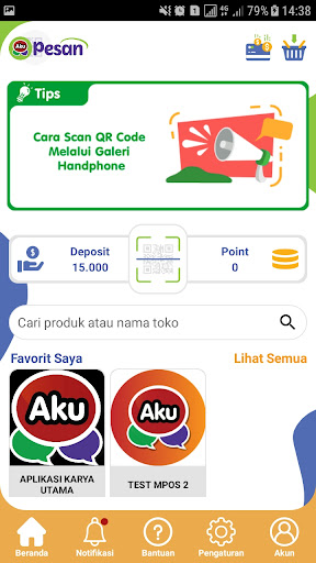 AKU PESAN Screen 3