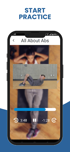 Screenshot of Foam Roll Massage Flexibility