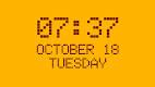 screenshot of Digital Clock : Bed/Desk Clock