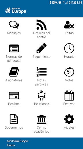 Academia Europa Screenshot