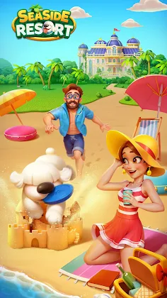Seaside Resort: Match 3 - Screenshot 1
