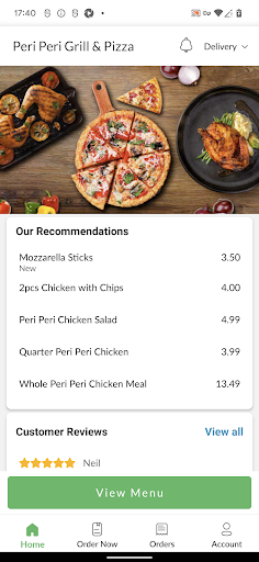 Peri Peri Grill & Pizza Screen 2