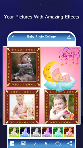 Baby Photo Collage Screen 3